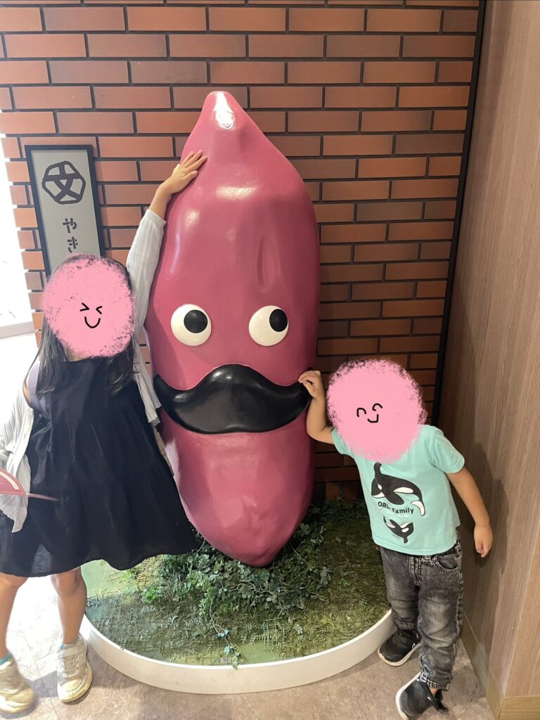 らぽっぽのキャラとの写真