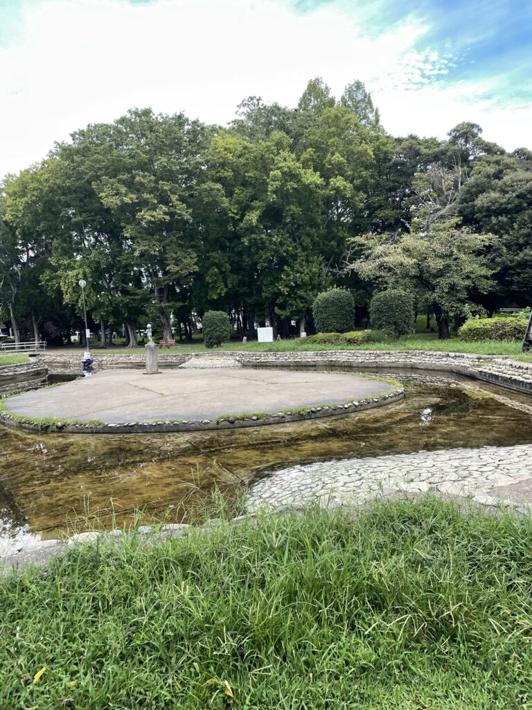 伊佐沼公園のじゃぶじゃぶ池