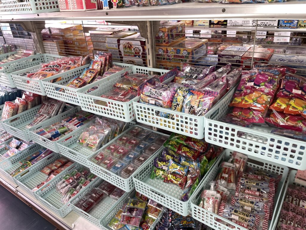 新井商店の駄菓子