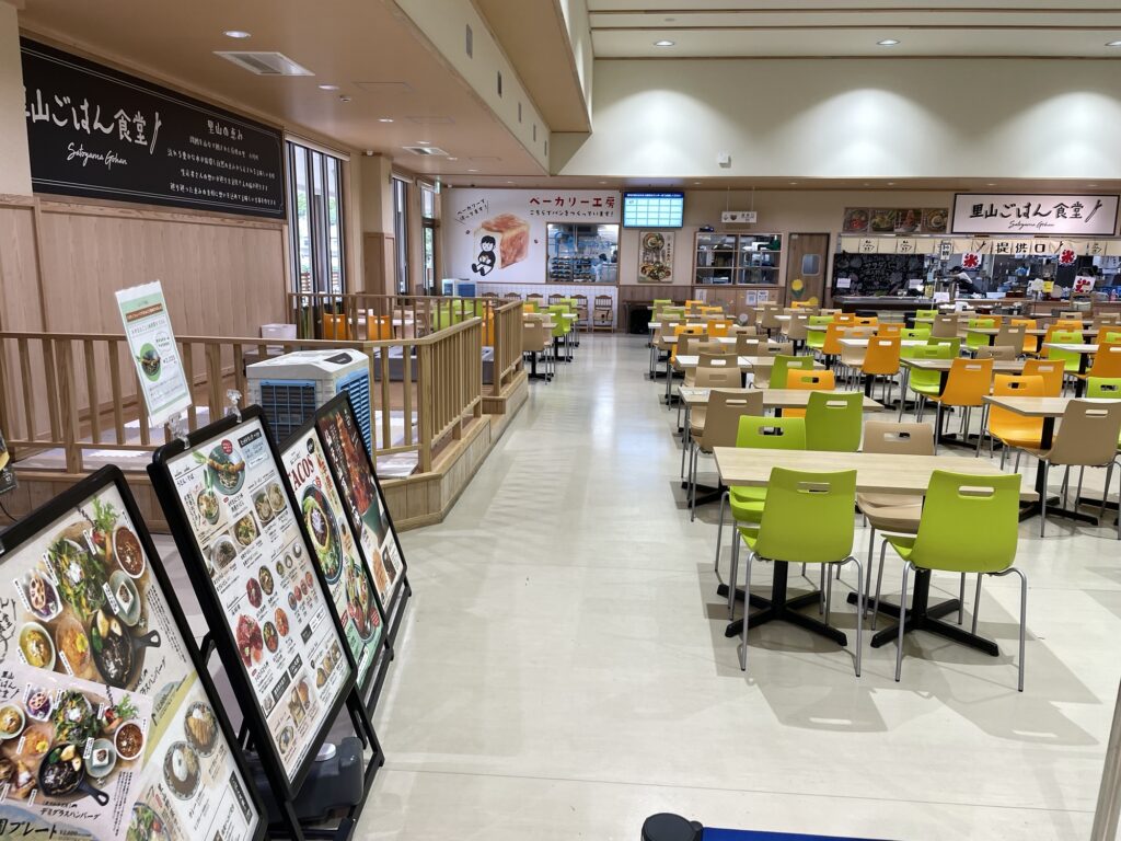 道の駅おかわまちの里山ごはん食堂