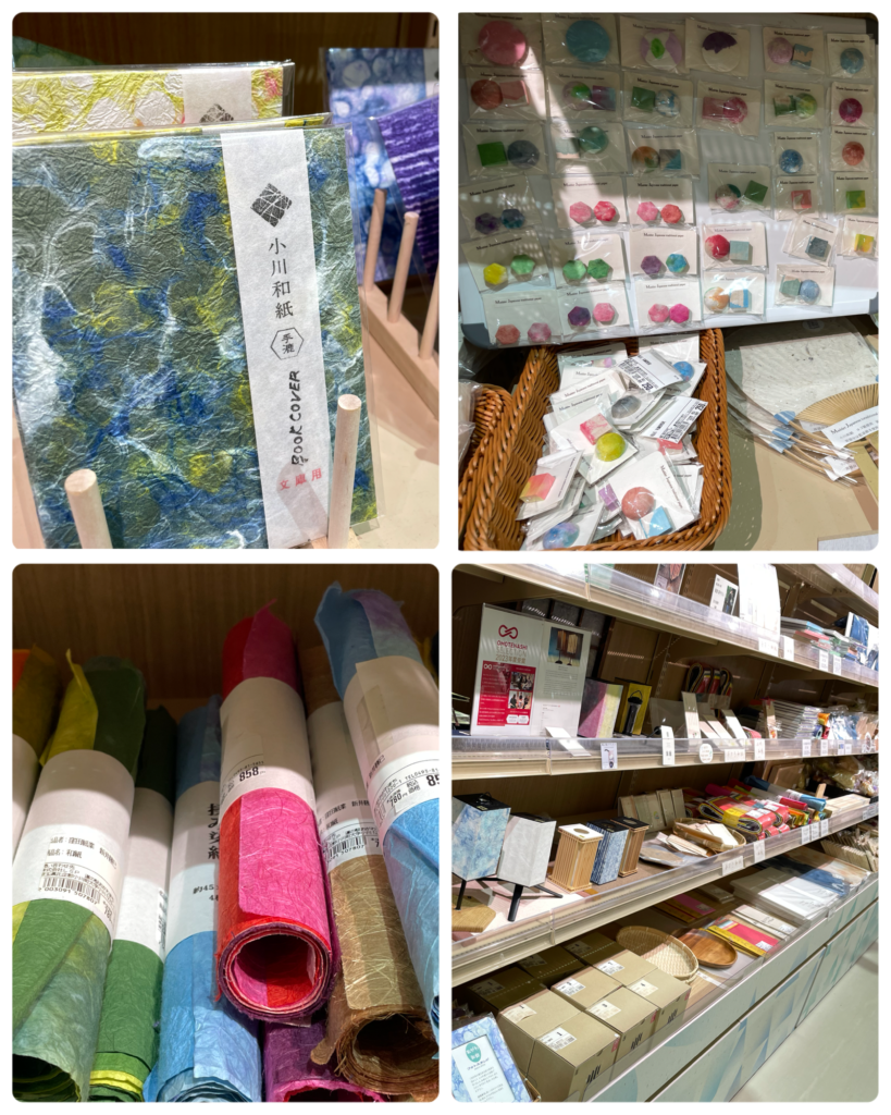 道の駅おかわまちで販売されている和紙